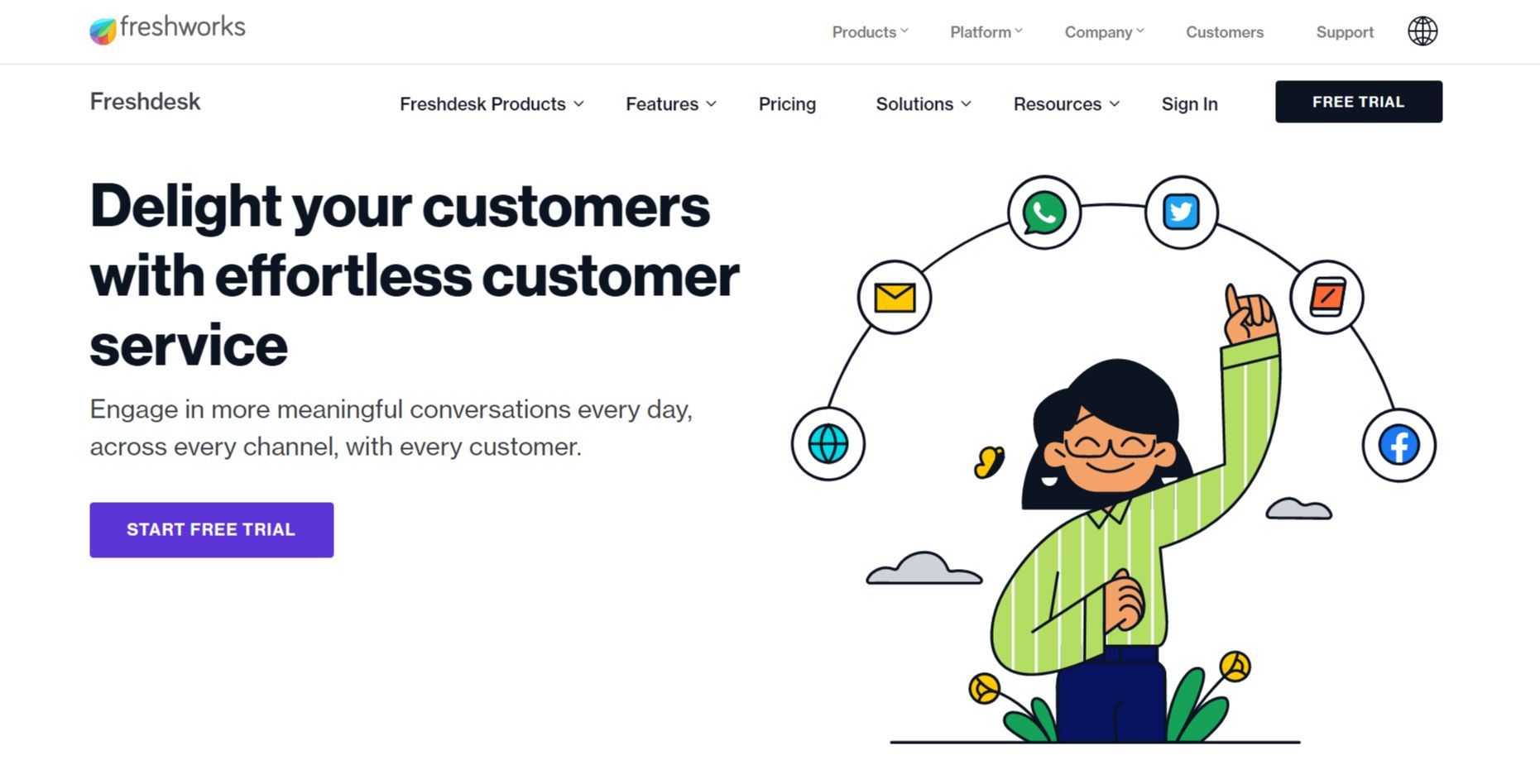 Freshdesk Hero Image