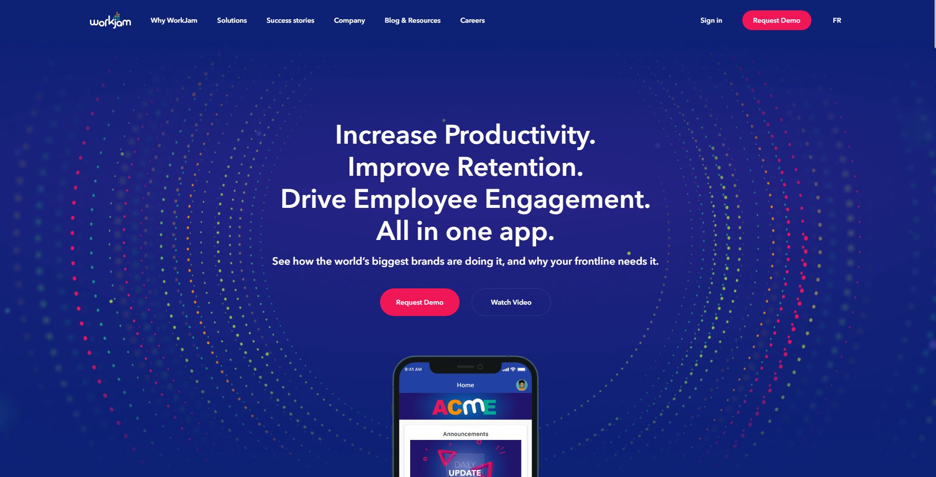 Workjam saas hero image